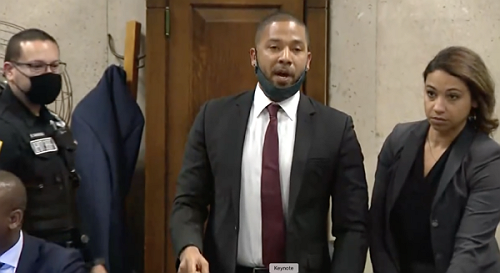 Jussie Smollett Yells 'I Did Not Do This' After Being Sentenced to Jail for Staging a Hate Crime Against Himself&nbsp;
