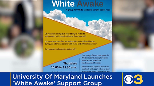 'Safe Space for White Students' Backfires at University of Maryland