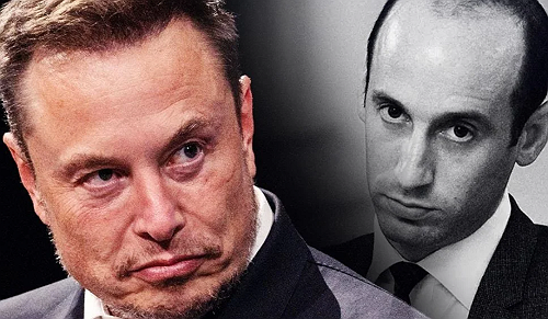 MAGA Immigration Debate: Elon Musk vs. Stephen Miller on America's Future.